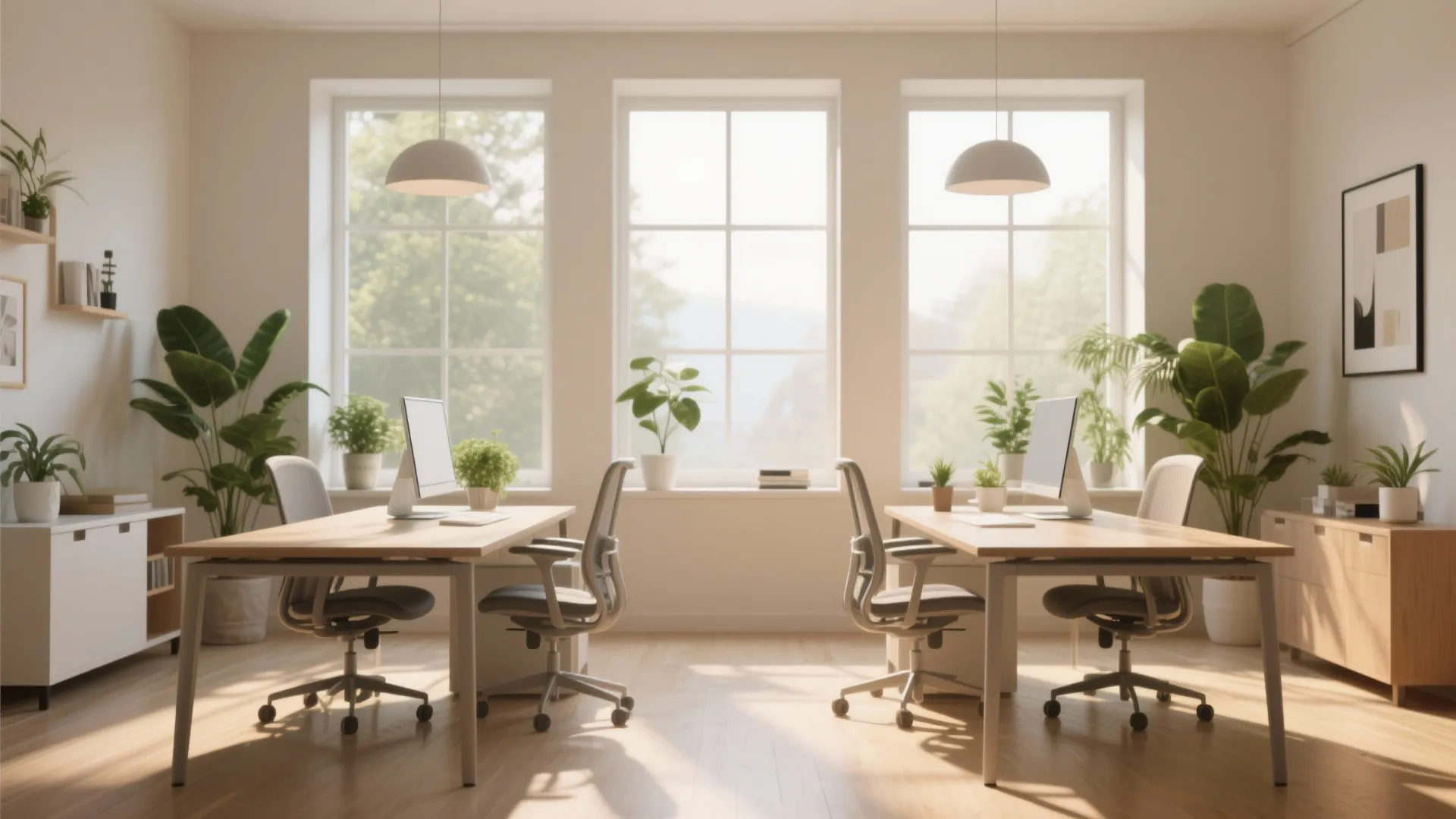 6. Window-Facing Duo