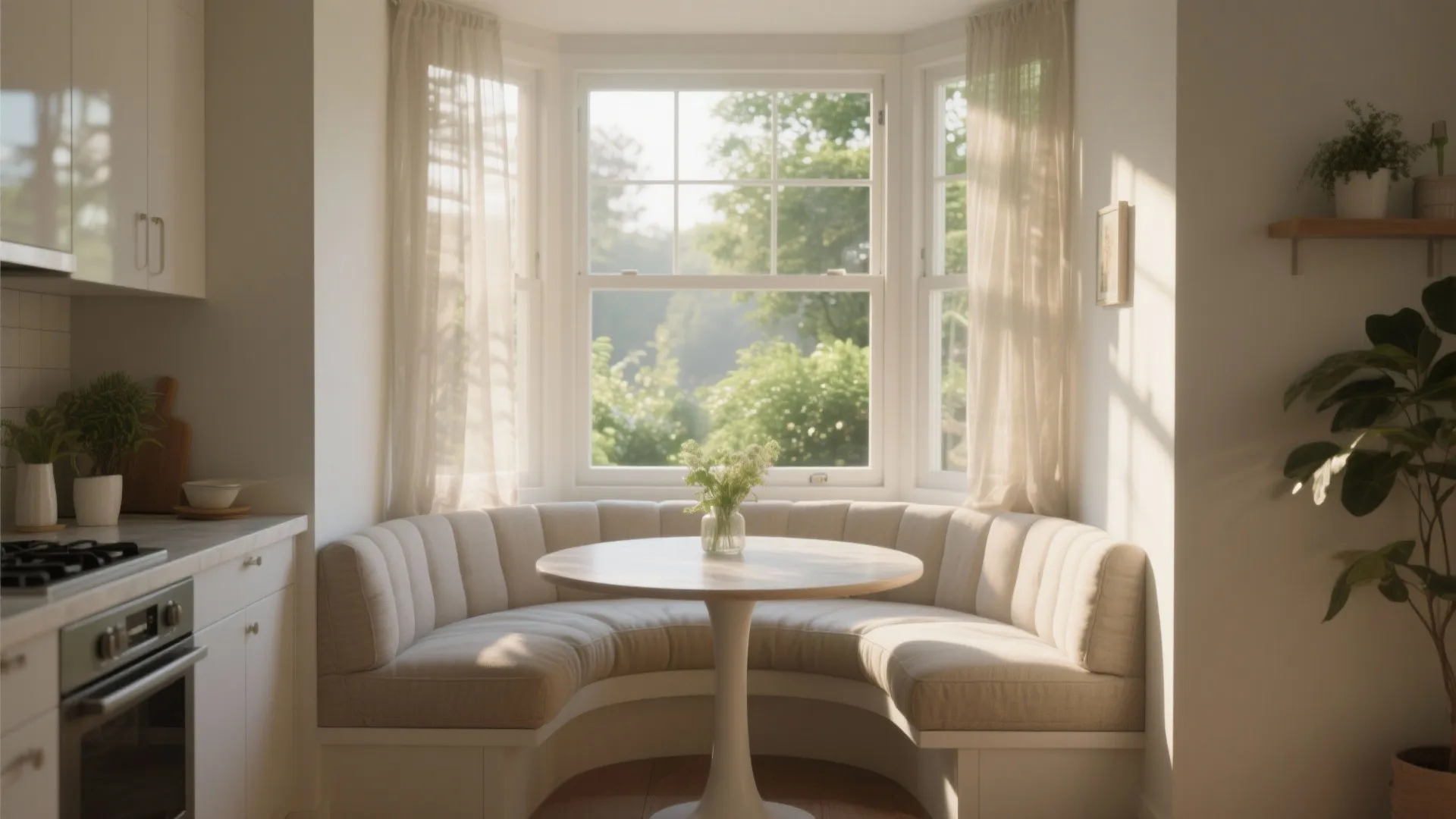 2. Window-Facing Nook