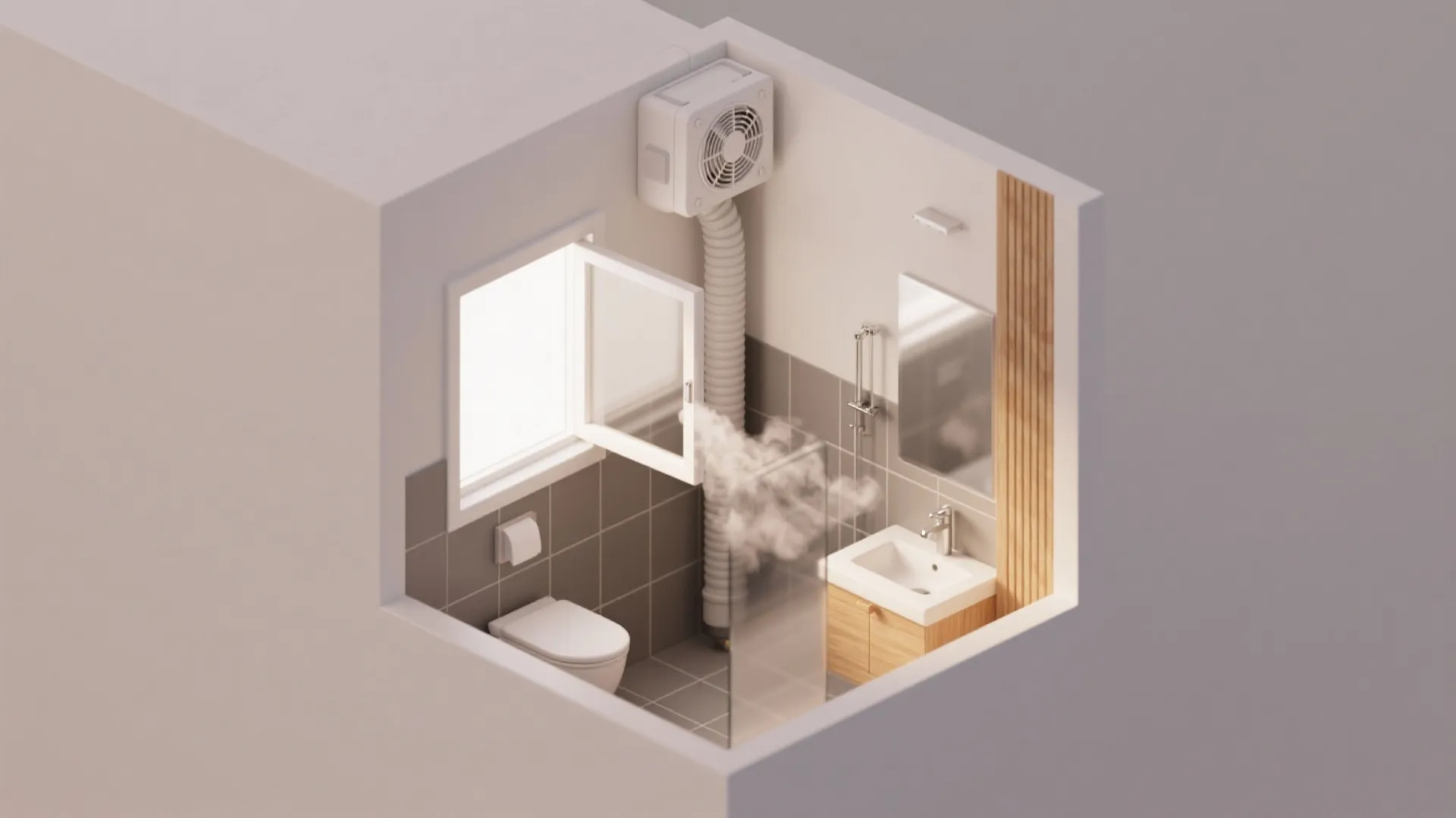 Window + Fan Combo with Humidity Control