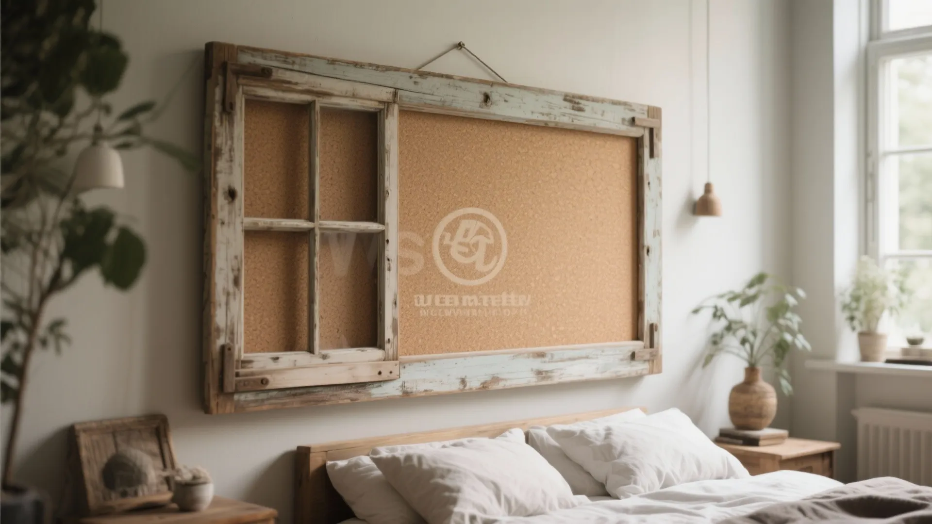 7. Window Frame Repurpose