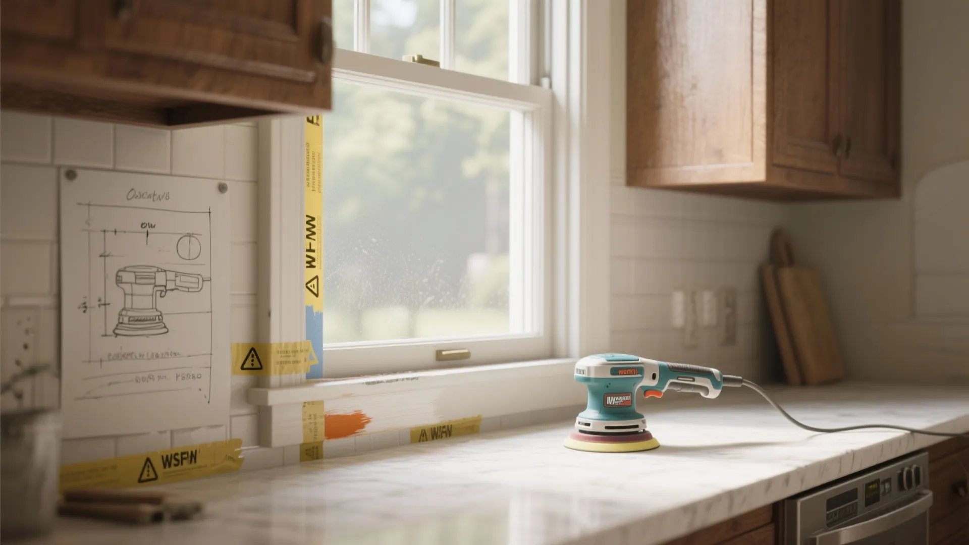 3. Detail window frames and sashes for better paint adhesion