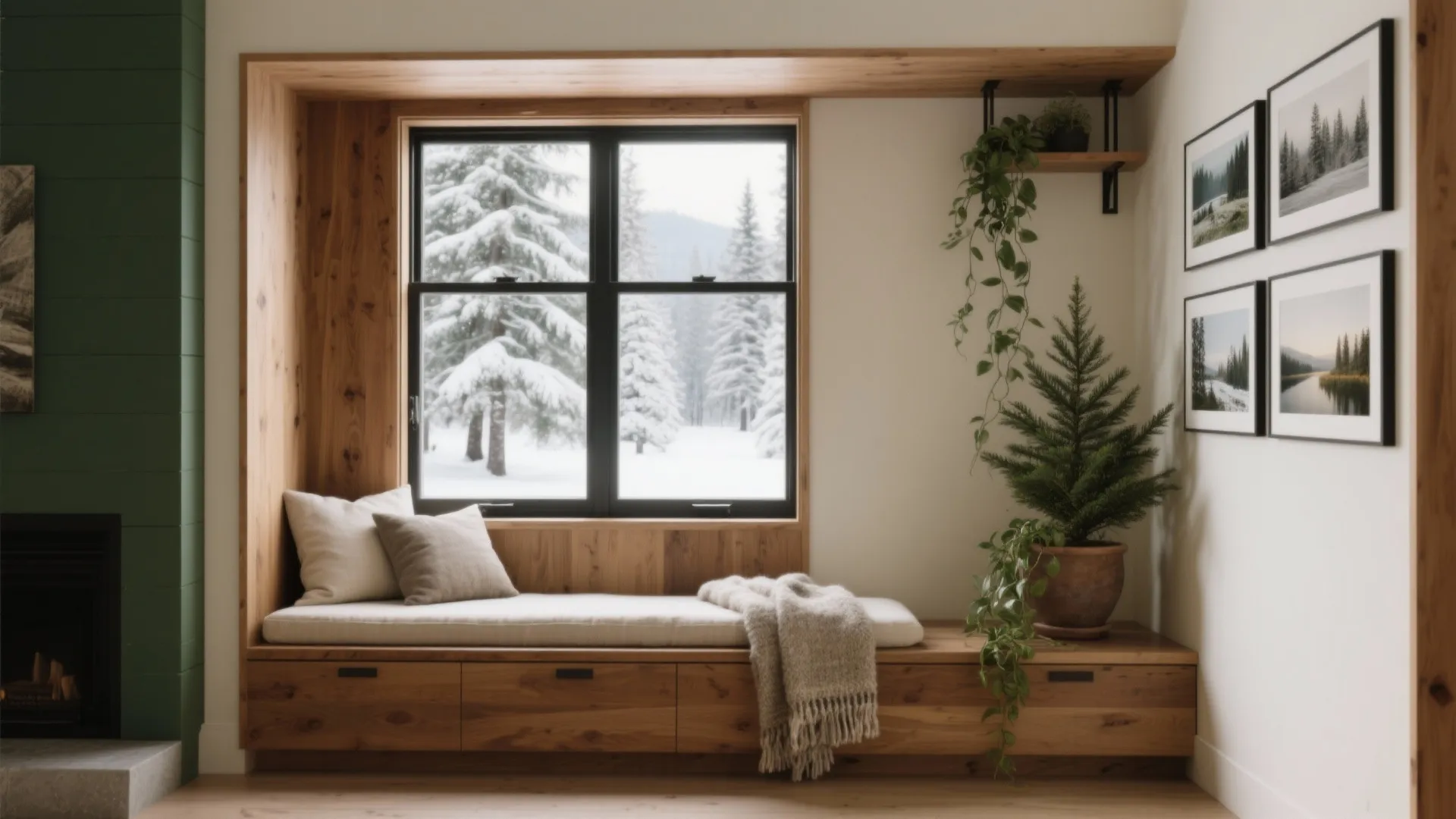 Bring the Outside In: Nook, Greenery, and Nature Art