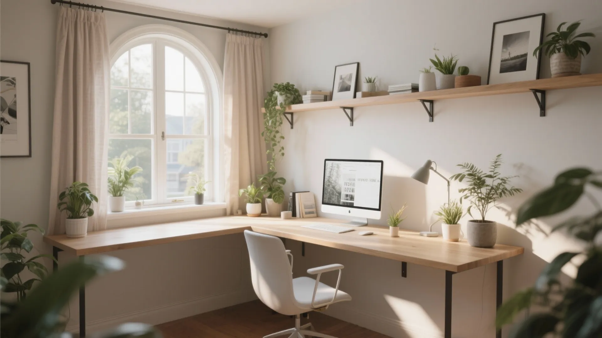 7. Window Nook Office