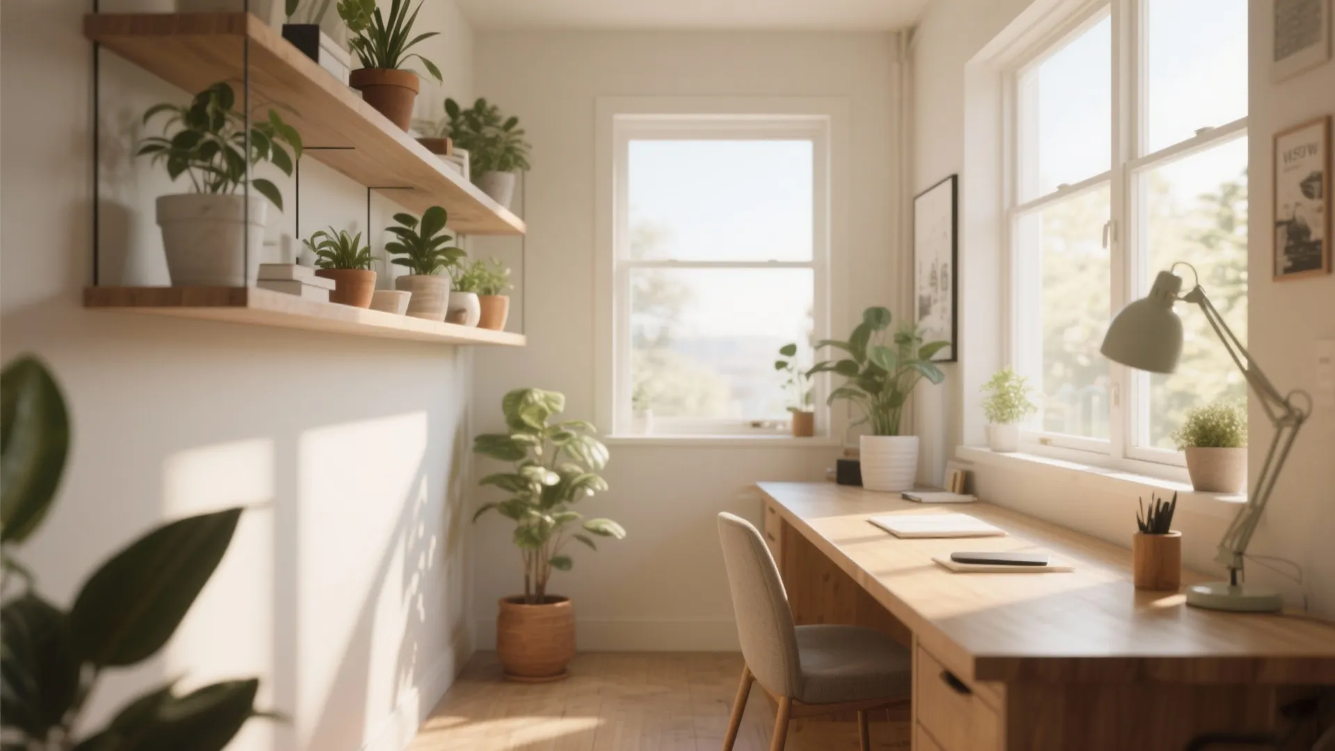 1. Window Nook Office