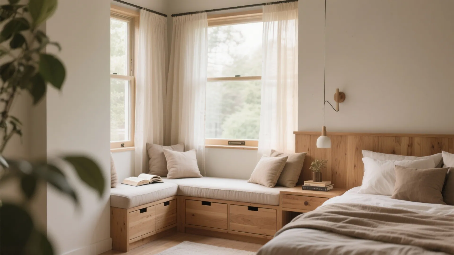 5. Window Nook Reading Area