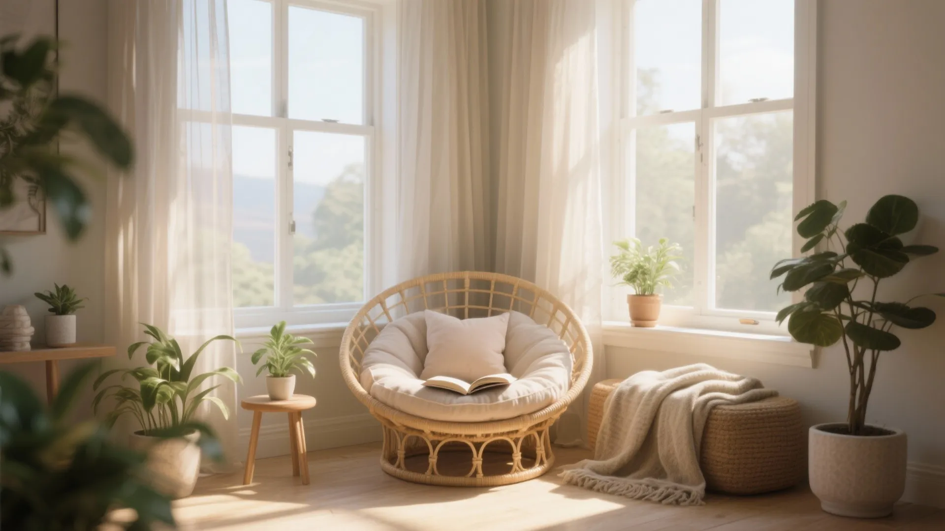 3. Window Nook Reading Spot