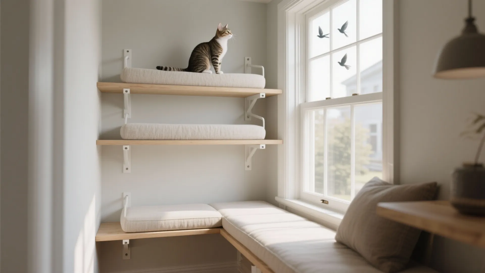 2. Multi-level window seat