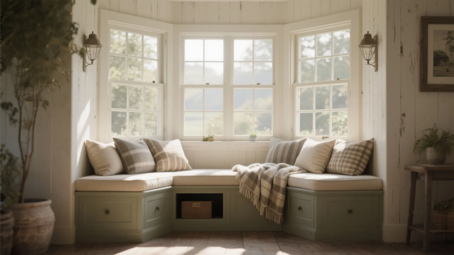 6. Reading Nook with Window Seat