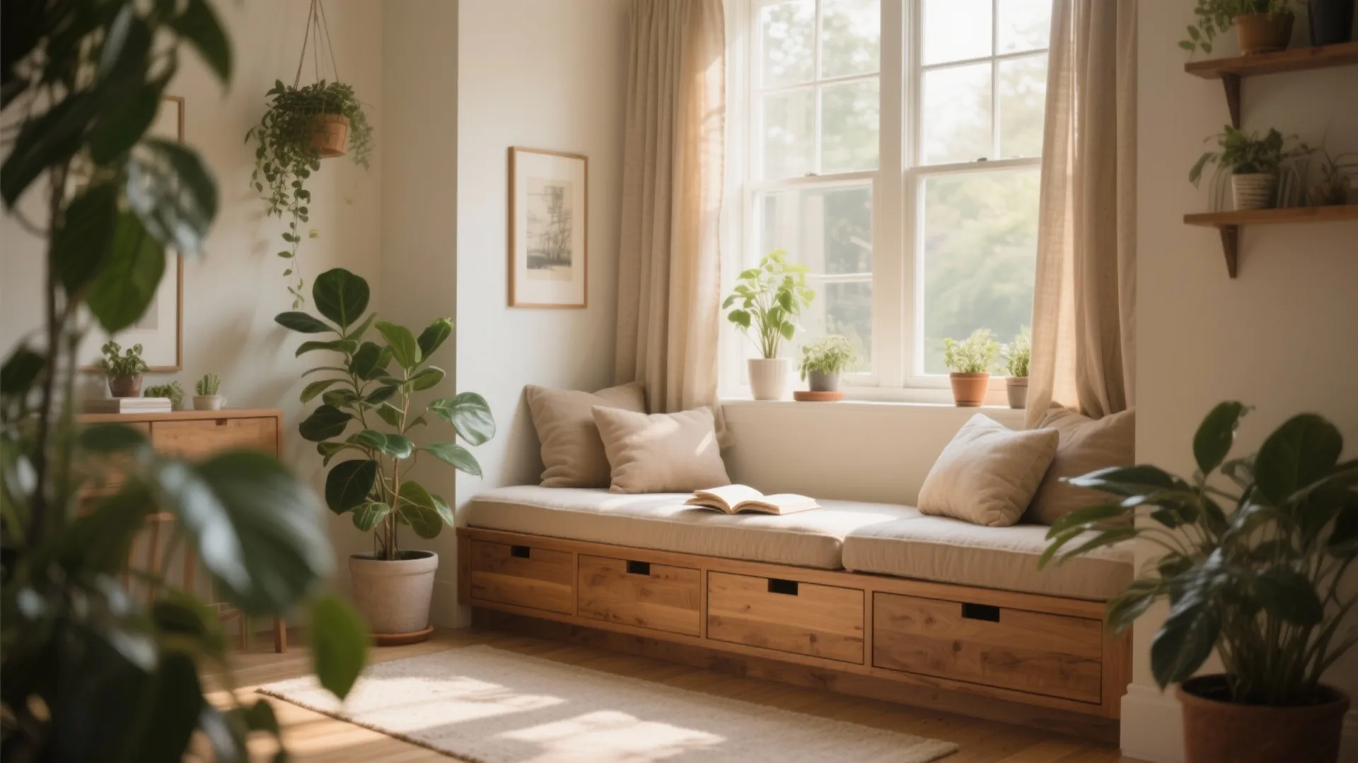 2. Window Seat Nooks