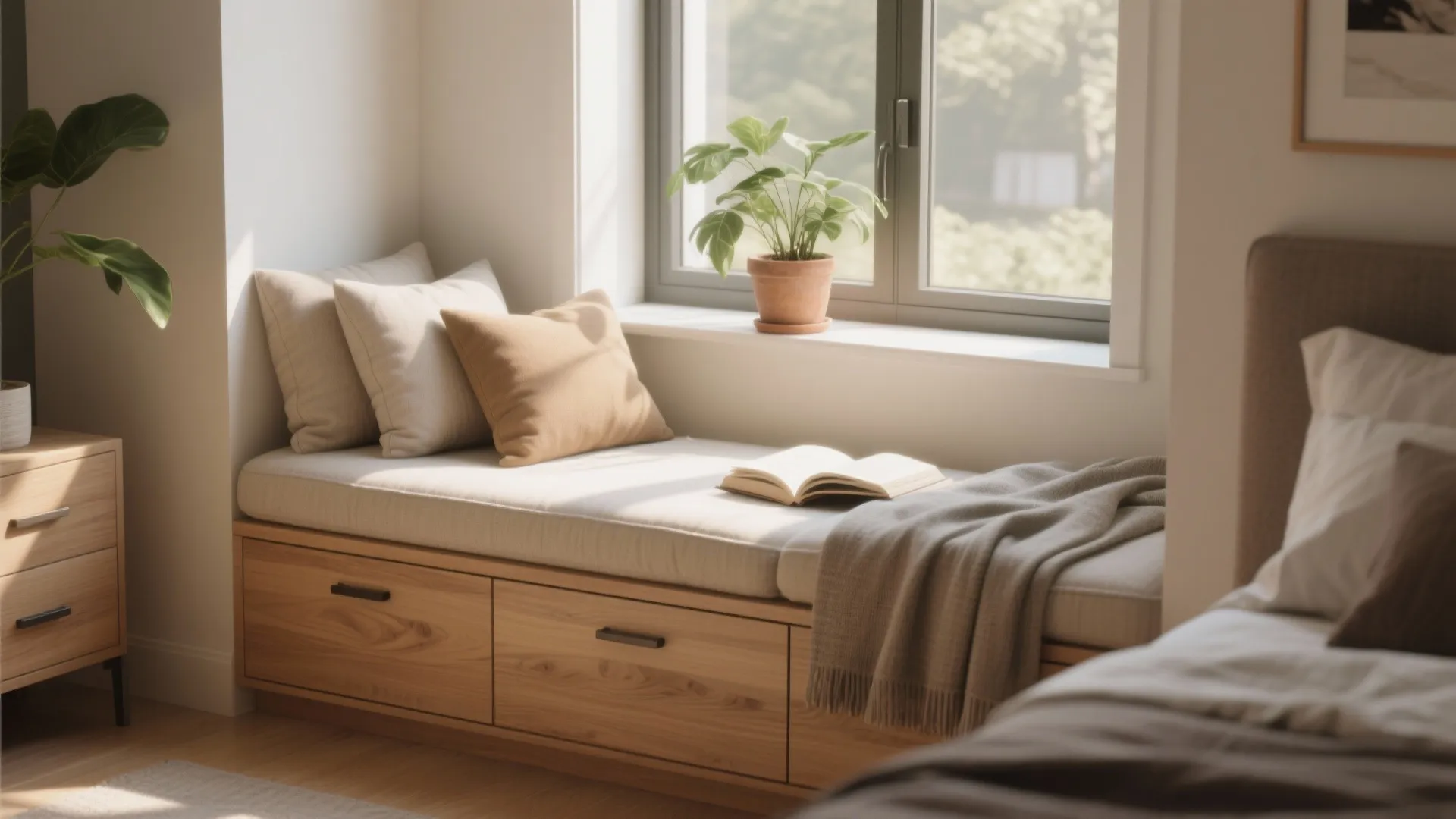 1. Build a Window Seat Nook