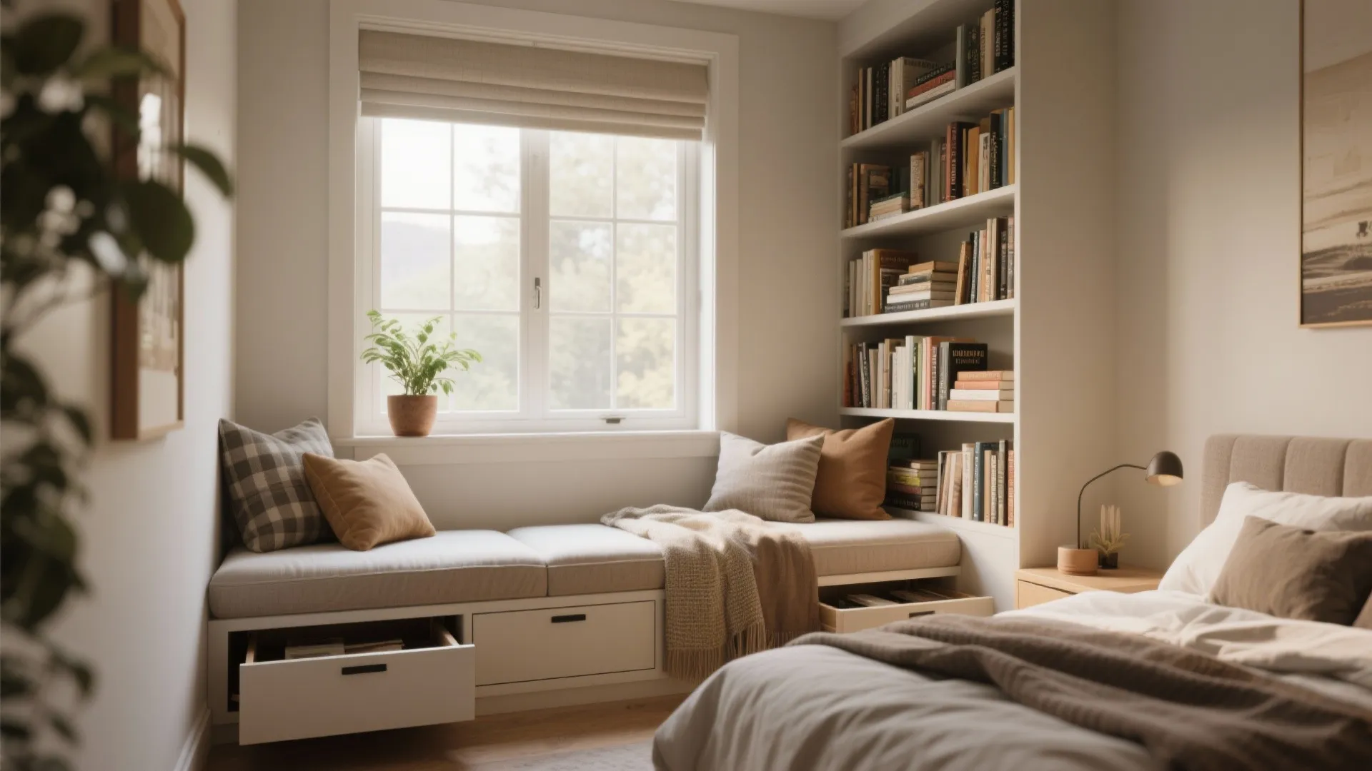 3. Window-seat reading bay