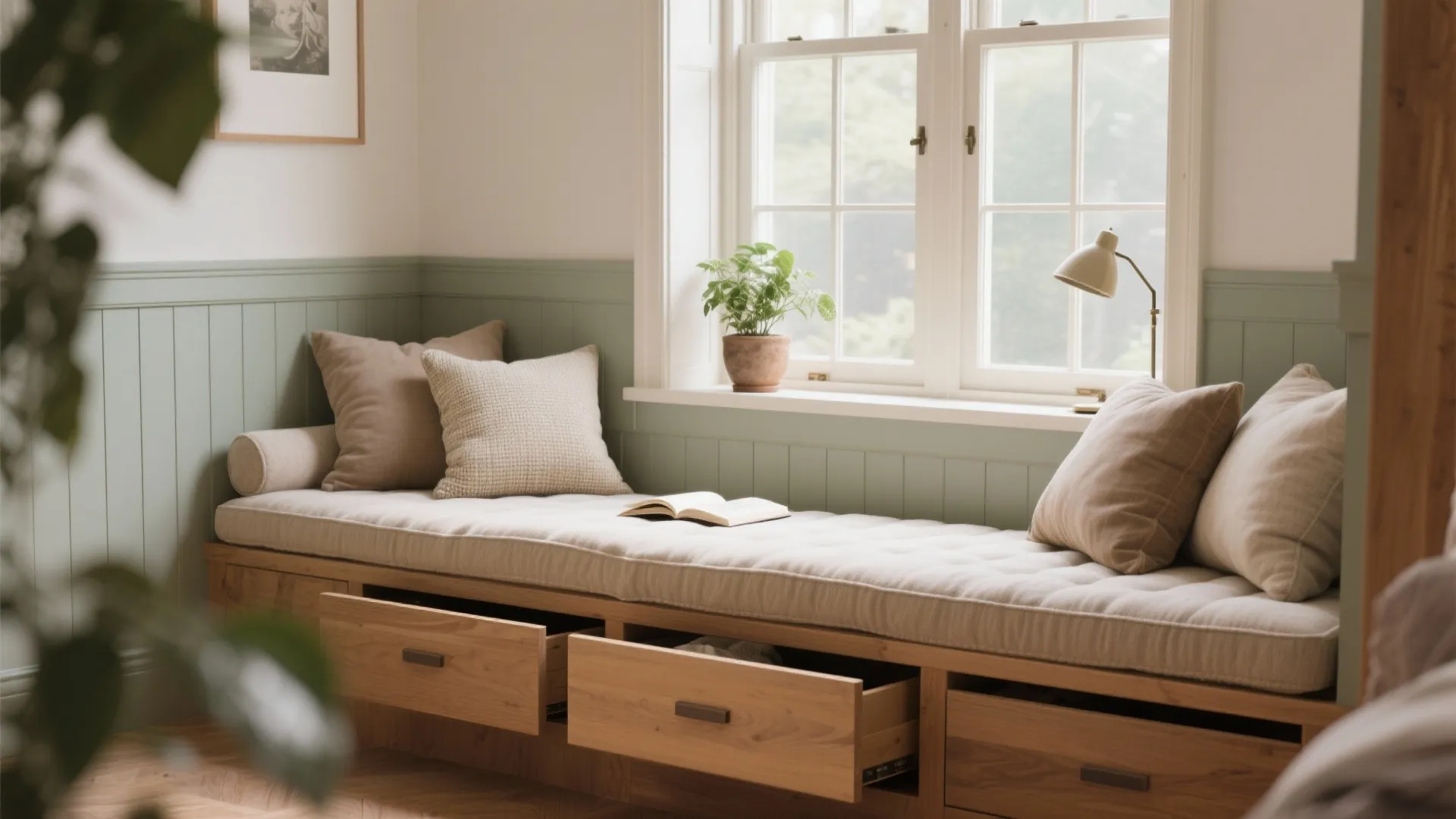 2. Window-seat inspired settee