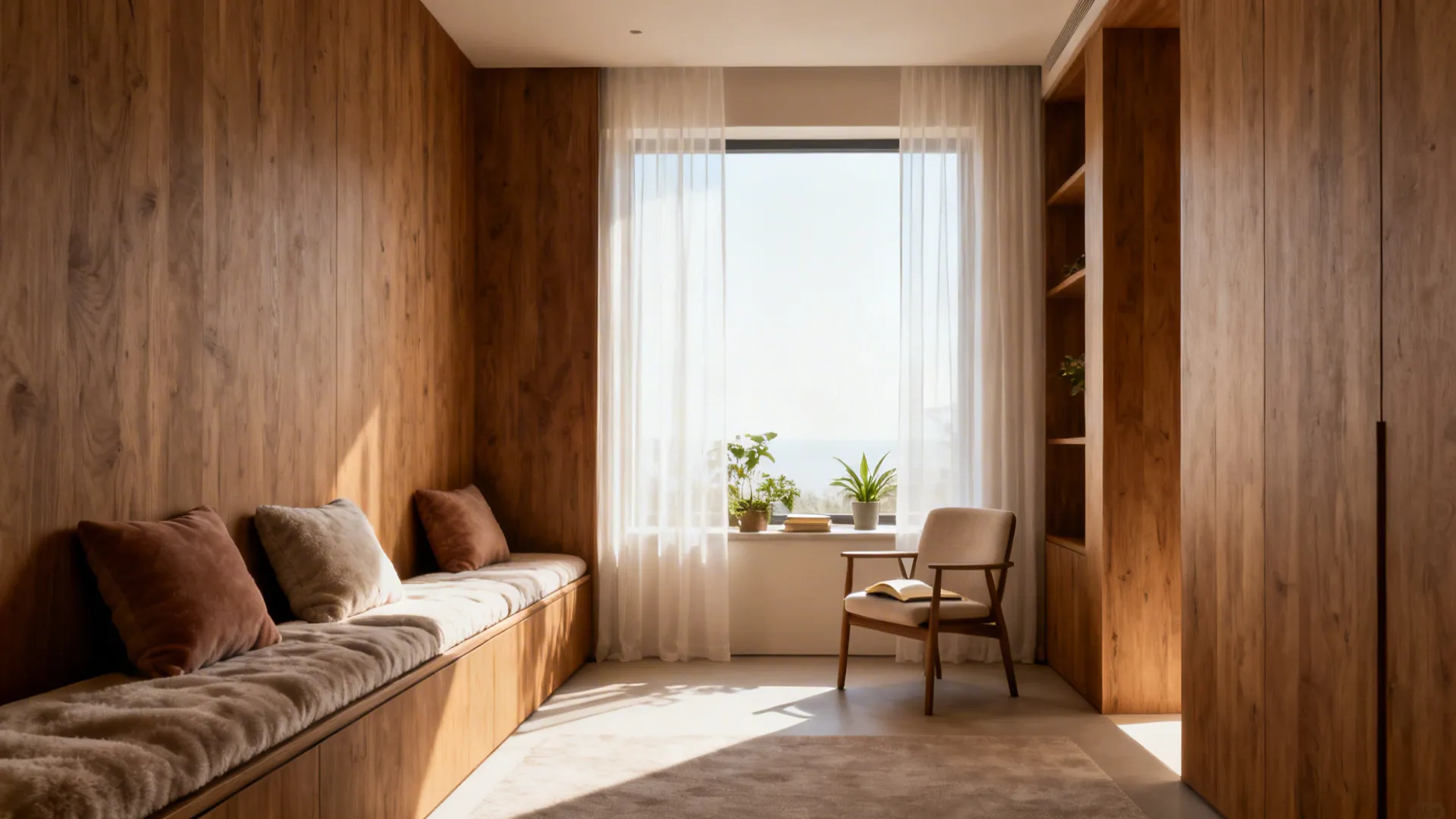 5. Place seating near the window for breathable space