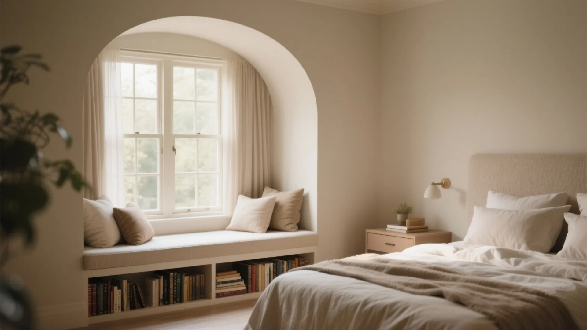 7. Window Seating Alcove