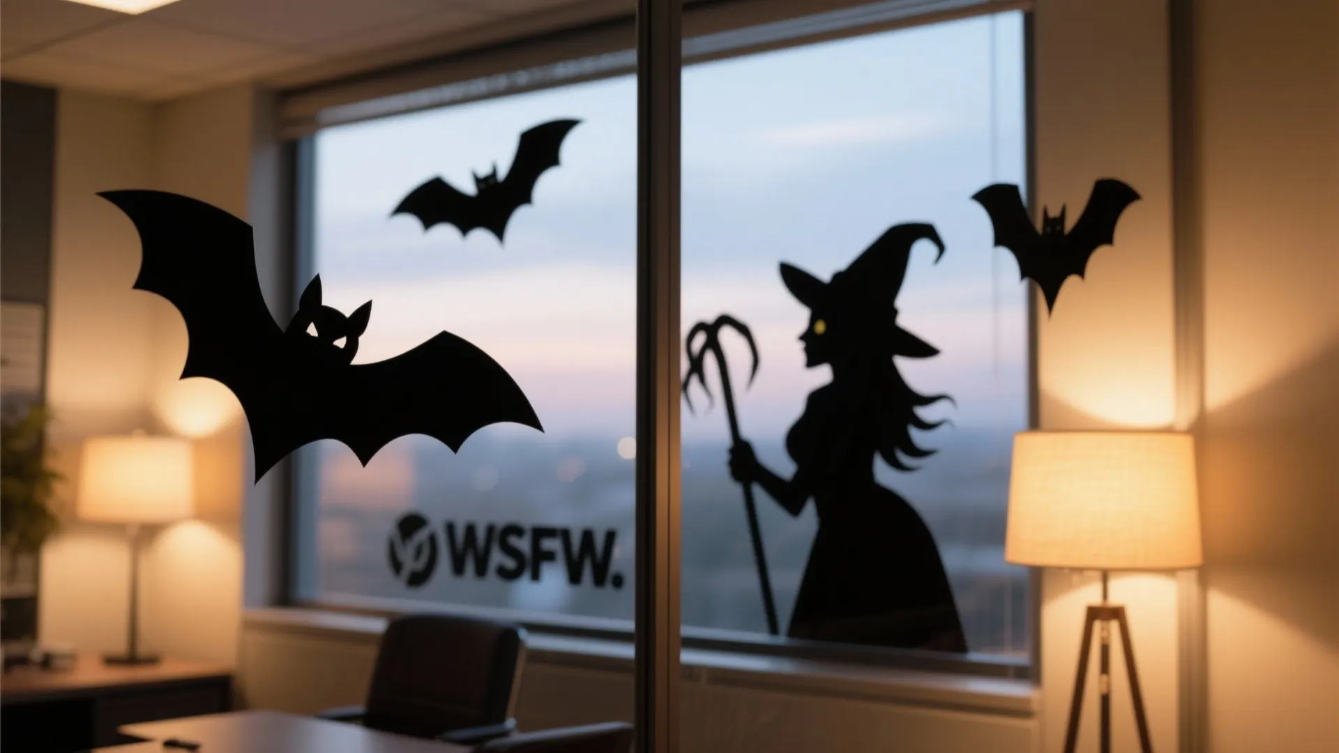 7. Window Silhouette Spooks