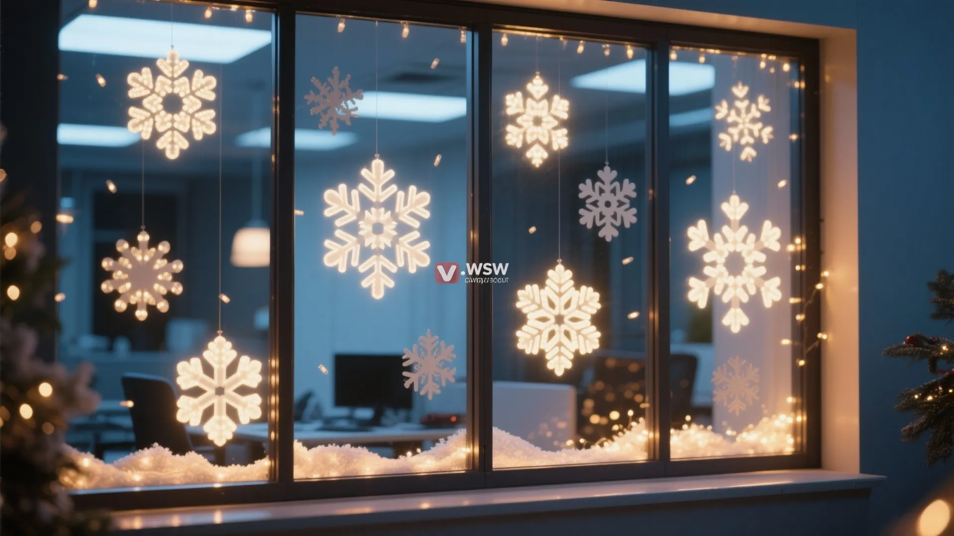 6. Window Silhouette Decor