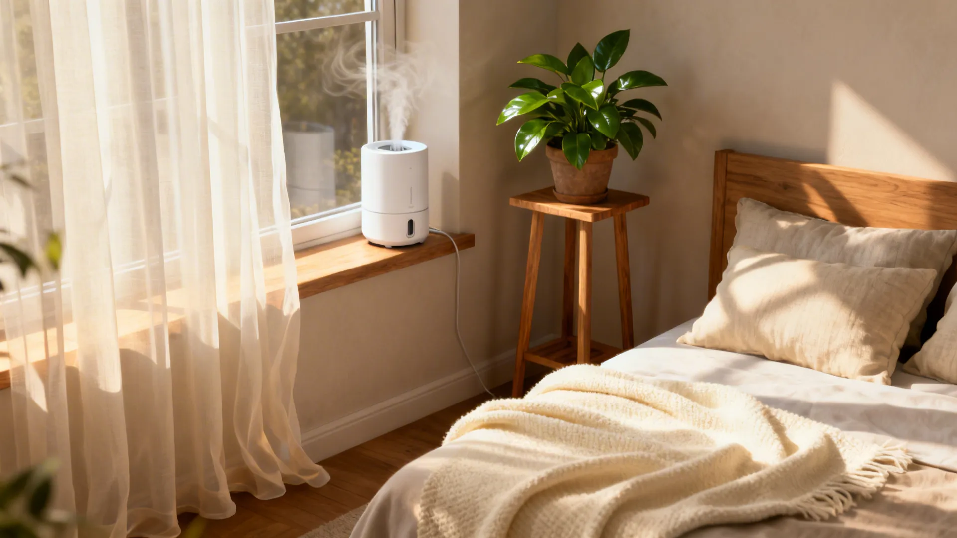 4. Near a Window but Off the Sill