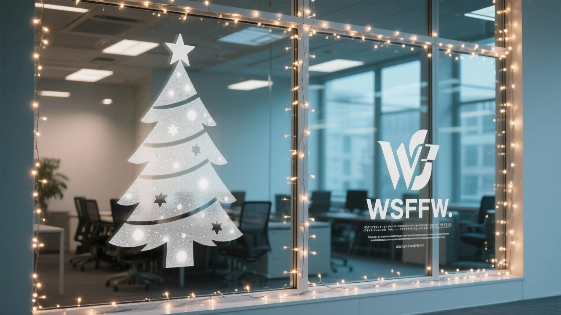 8. Window Sticker Tree