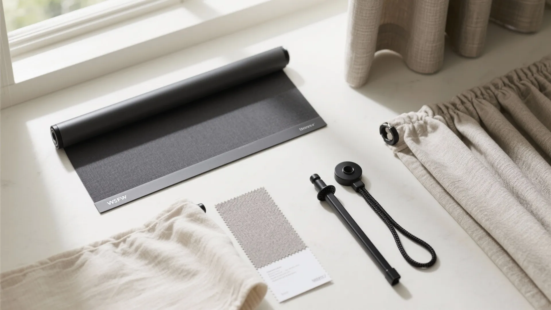 Layered Shades + Curtains for Precision Control