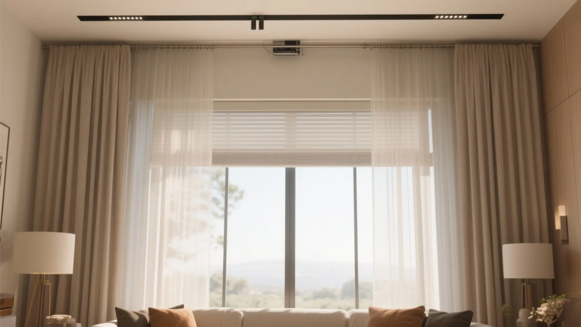 4. Choose window treatments that frame, not hide