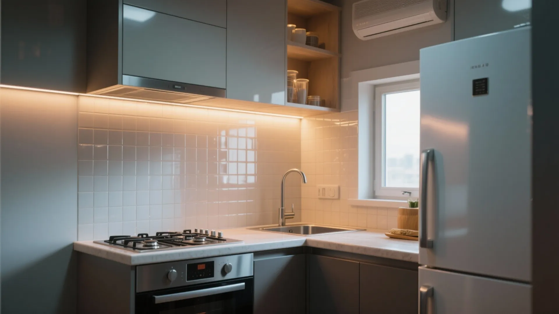 Creative Windowless Kitchen Sink Ideas