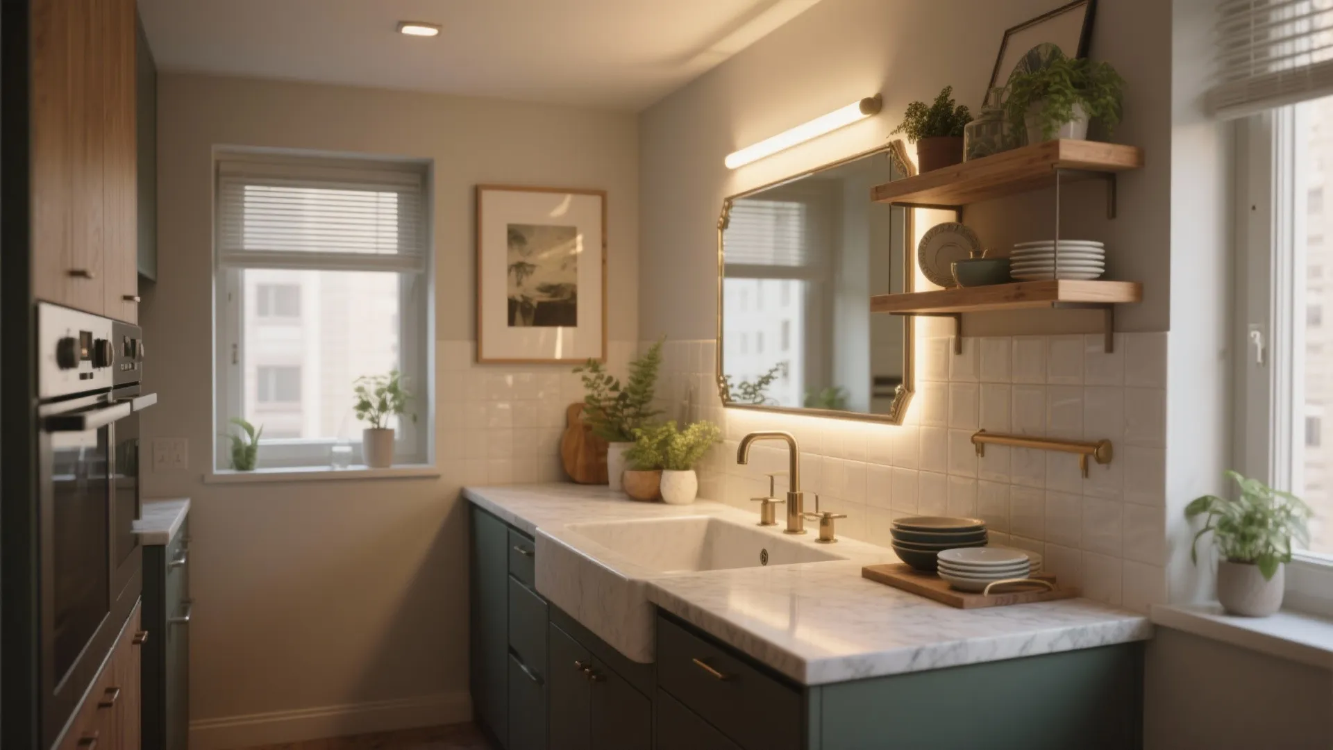 Windowless Kitchen Sink Ideas: 5 Smart Solutions: Creative, practical ways I use light, reflection and layout to make a windowless sink feel natural