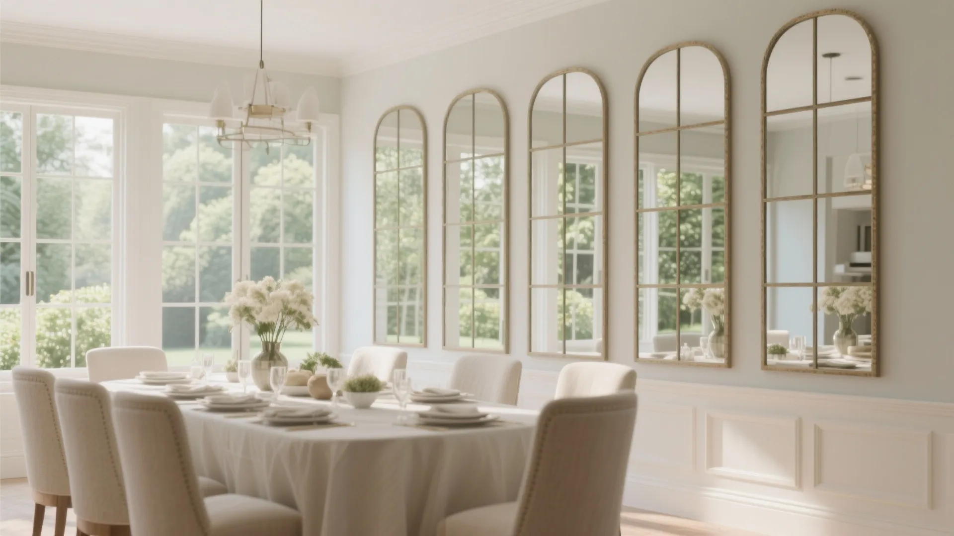 5. Windowpane Mirrors