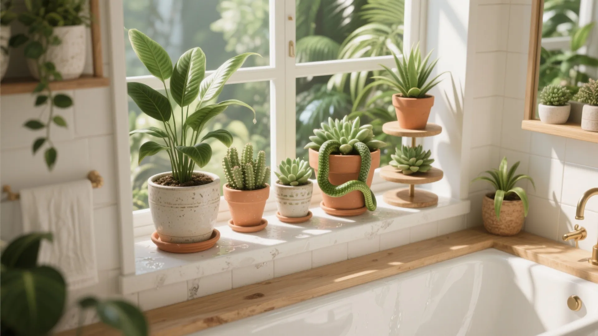 3. Windowsill jungle (when you have light)