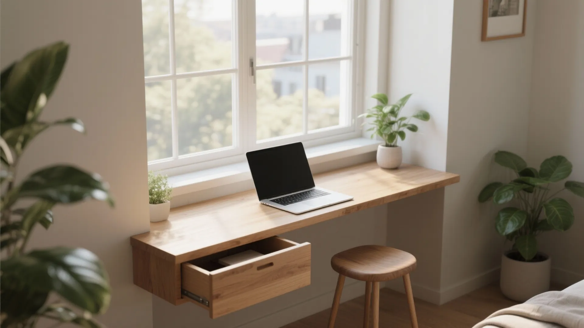 3. Window-sill workstation