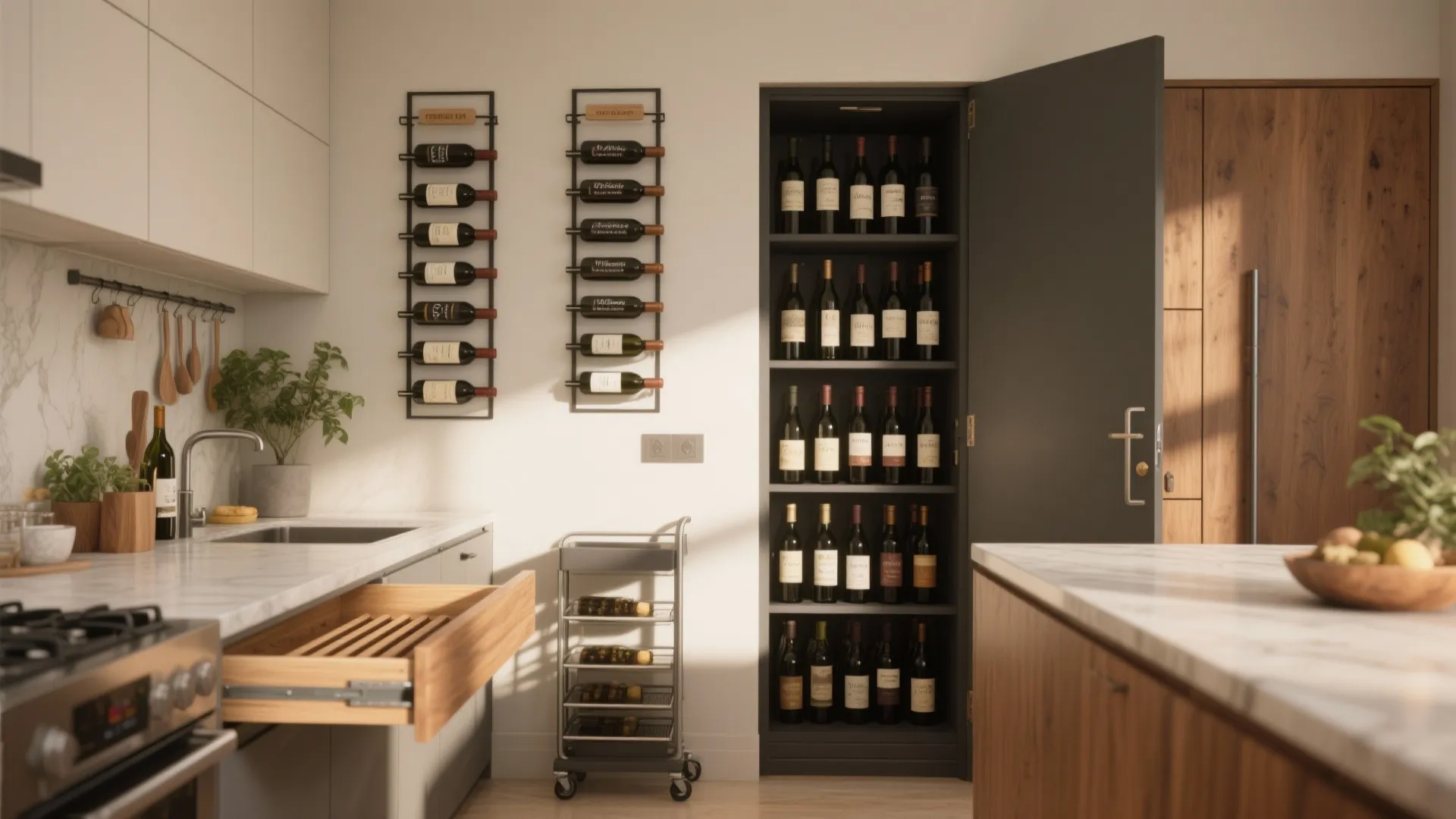Wine Racks for Small Spaces: 5 Clever Ideas: Practical, stylish wine rack ideas and layout tips for tiny kitchens and compact homes