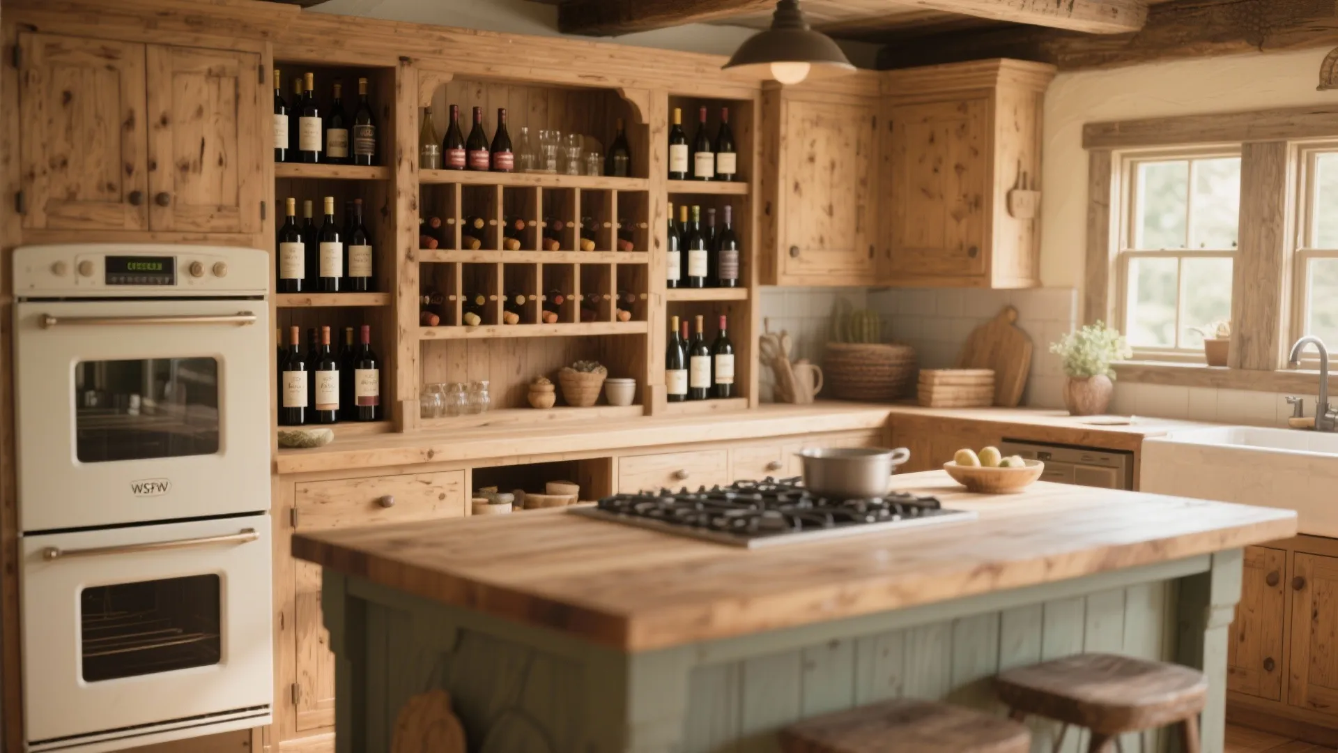 8. Built-In Wine Rack