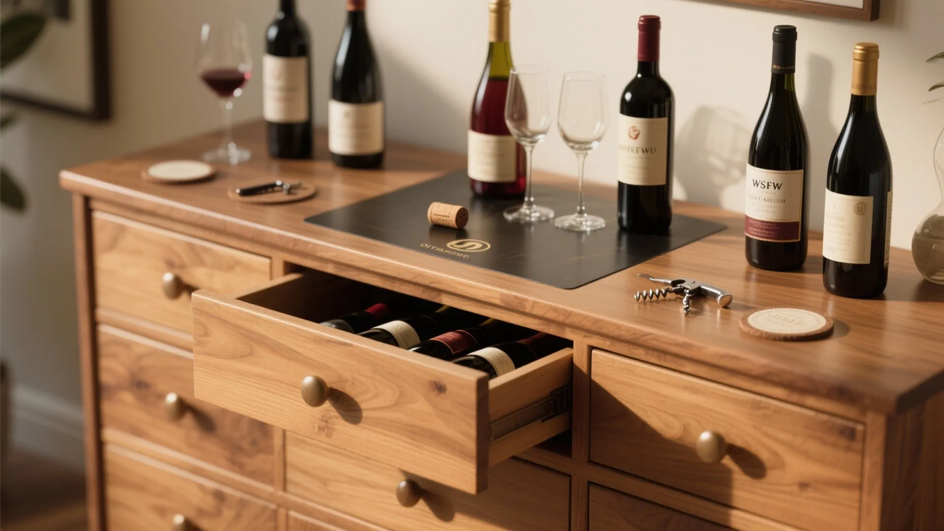 2. Wine and Glassware Haven