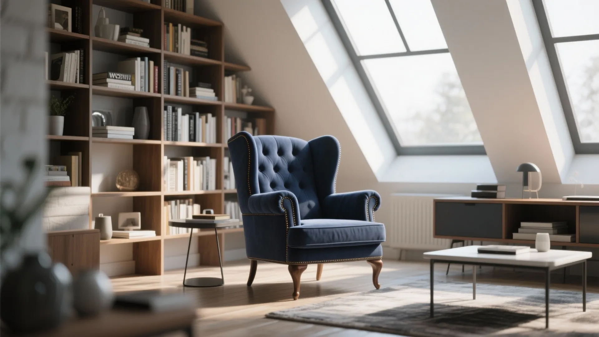 Wingback Chair for a Classic Touch