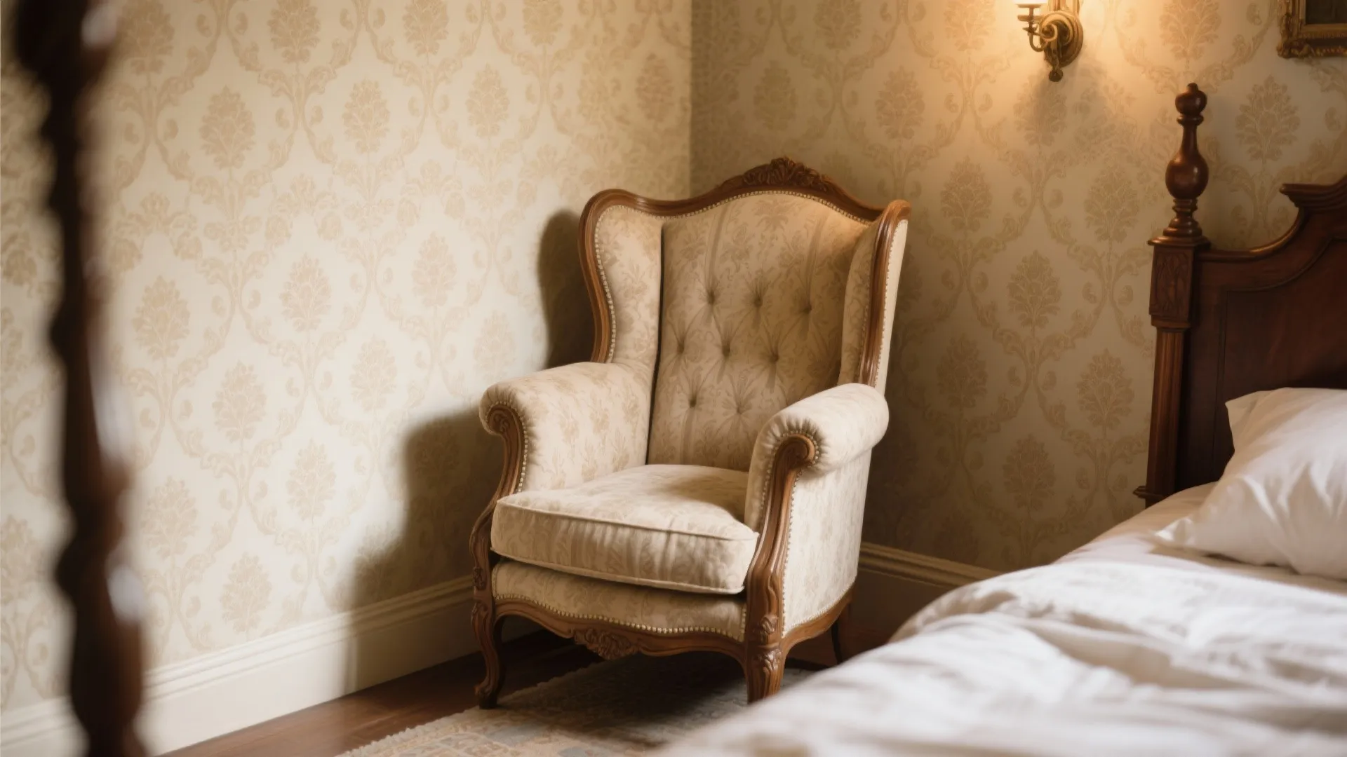 4. Wingback Statement Piece