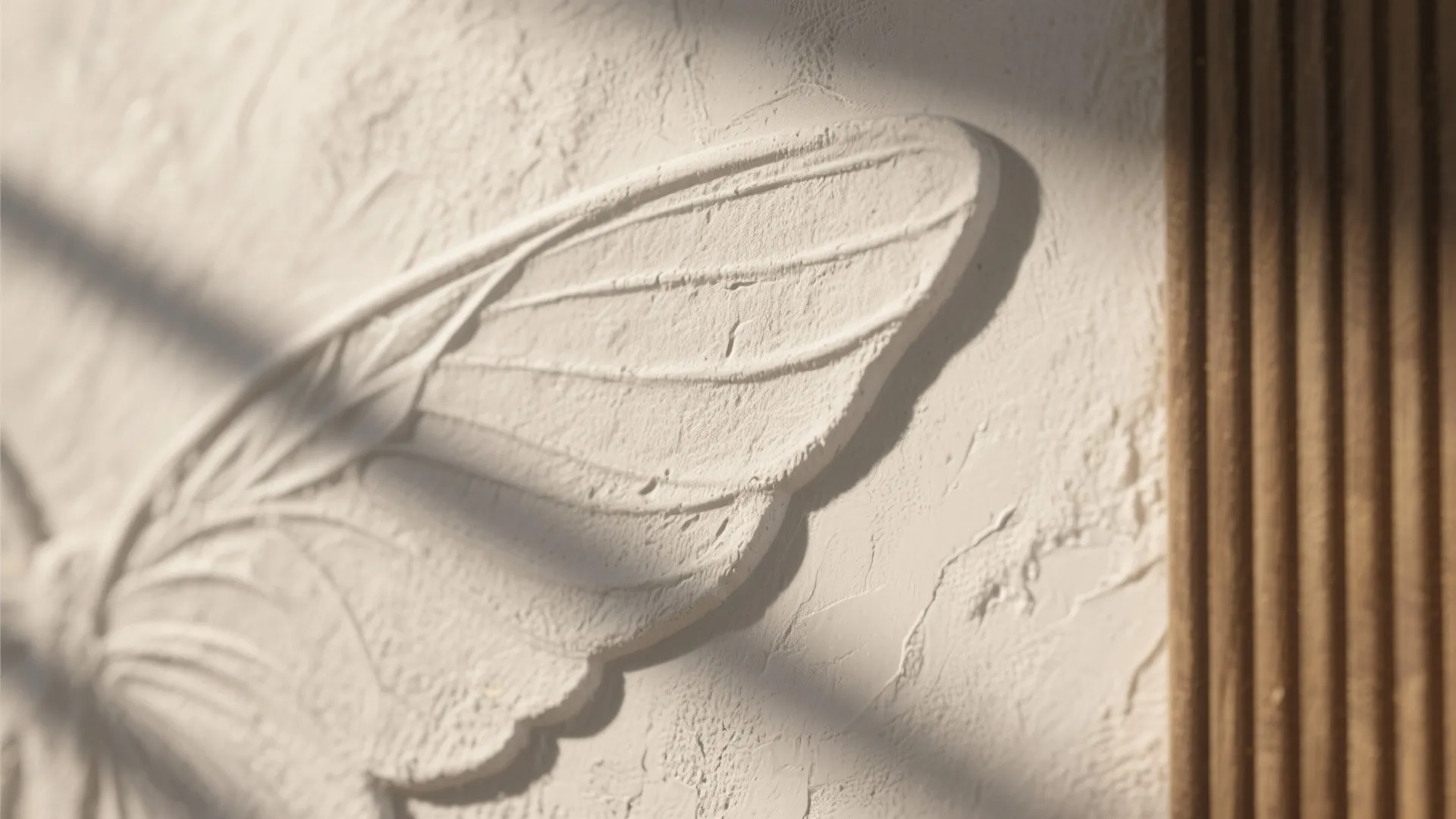 Textured Wing Wall as a Light-Catching Focal