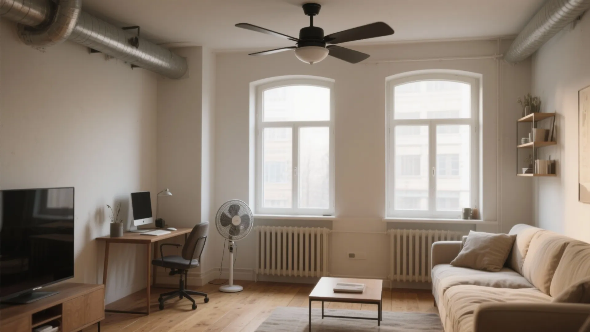 Micro Circulation: Winter Fan Mode + Diffusers for Even Warmth