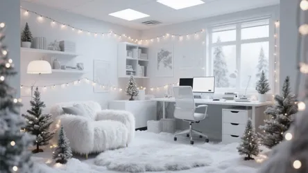 10 Winter Wonderland Ideas for Office Spaces