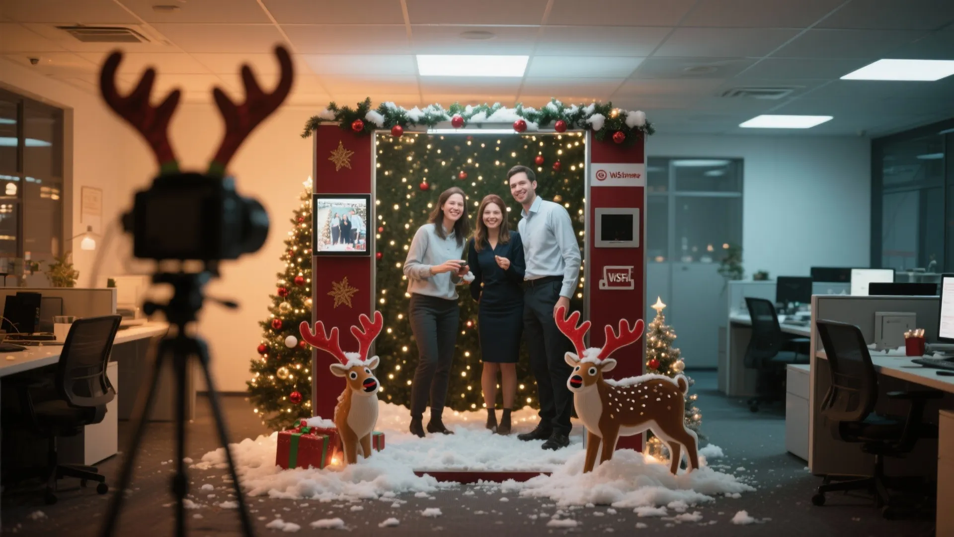 7. Winter Photo Booth