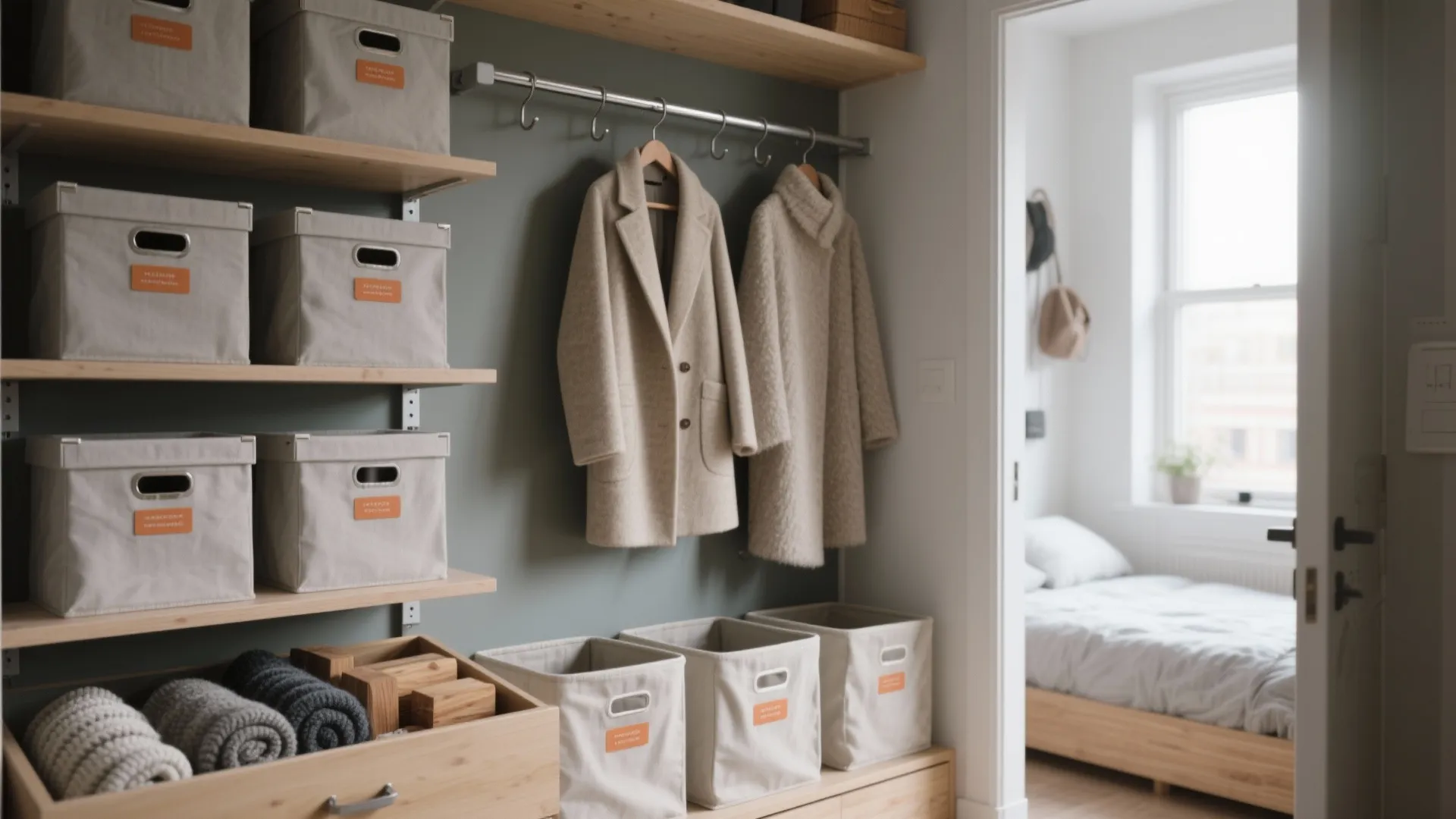 How to Store Winter Clothes in Small Space: 1 Minute to a Clutter-Free Closet: Winter Clothing Storage for Small Homes