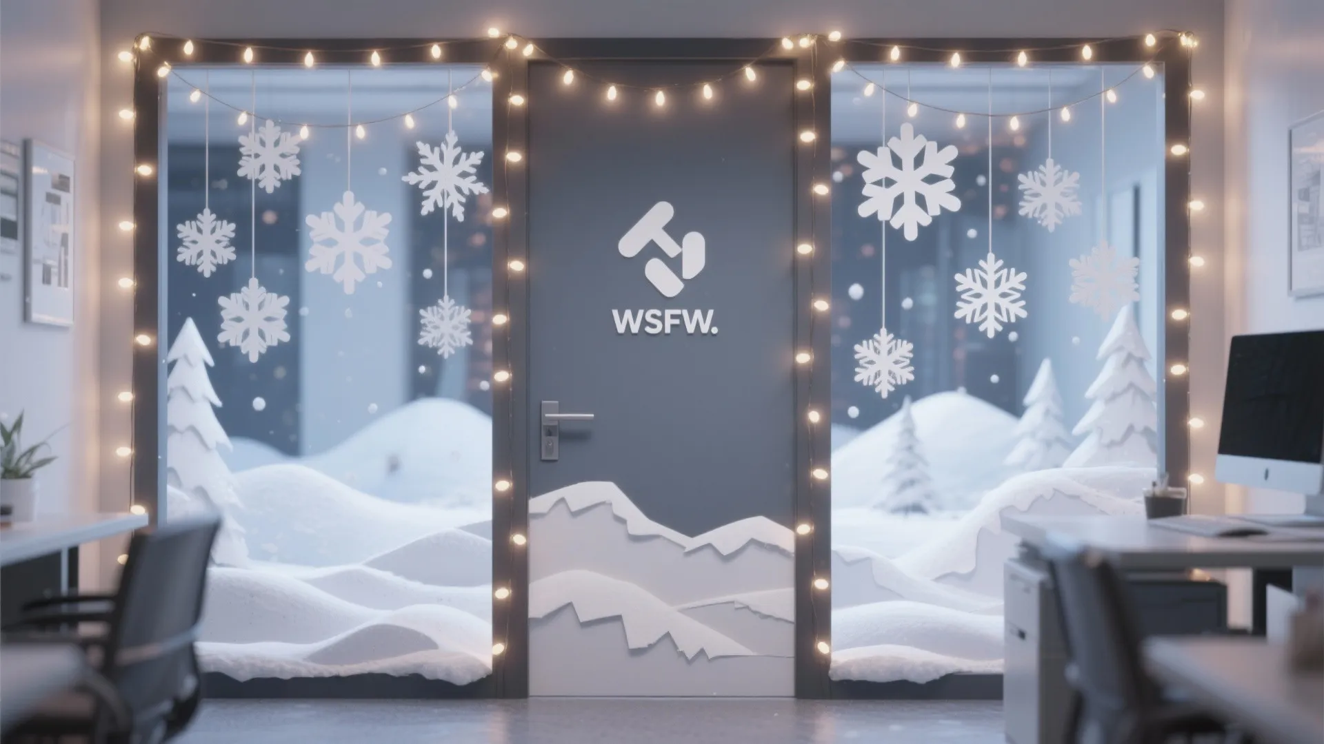 2. Winter Wonderland Scene