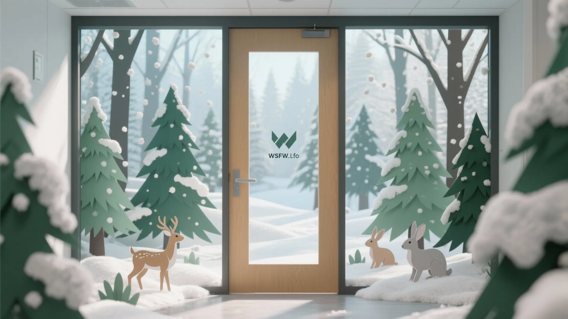 3. Winter Wonderland Scene