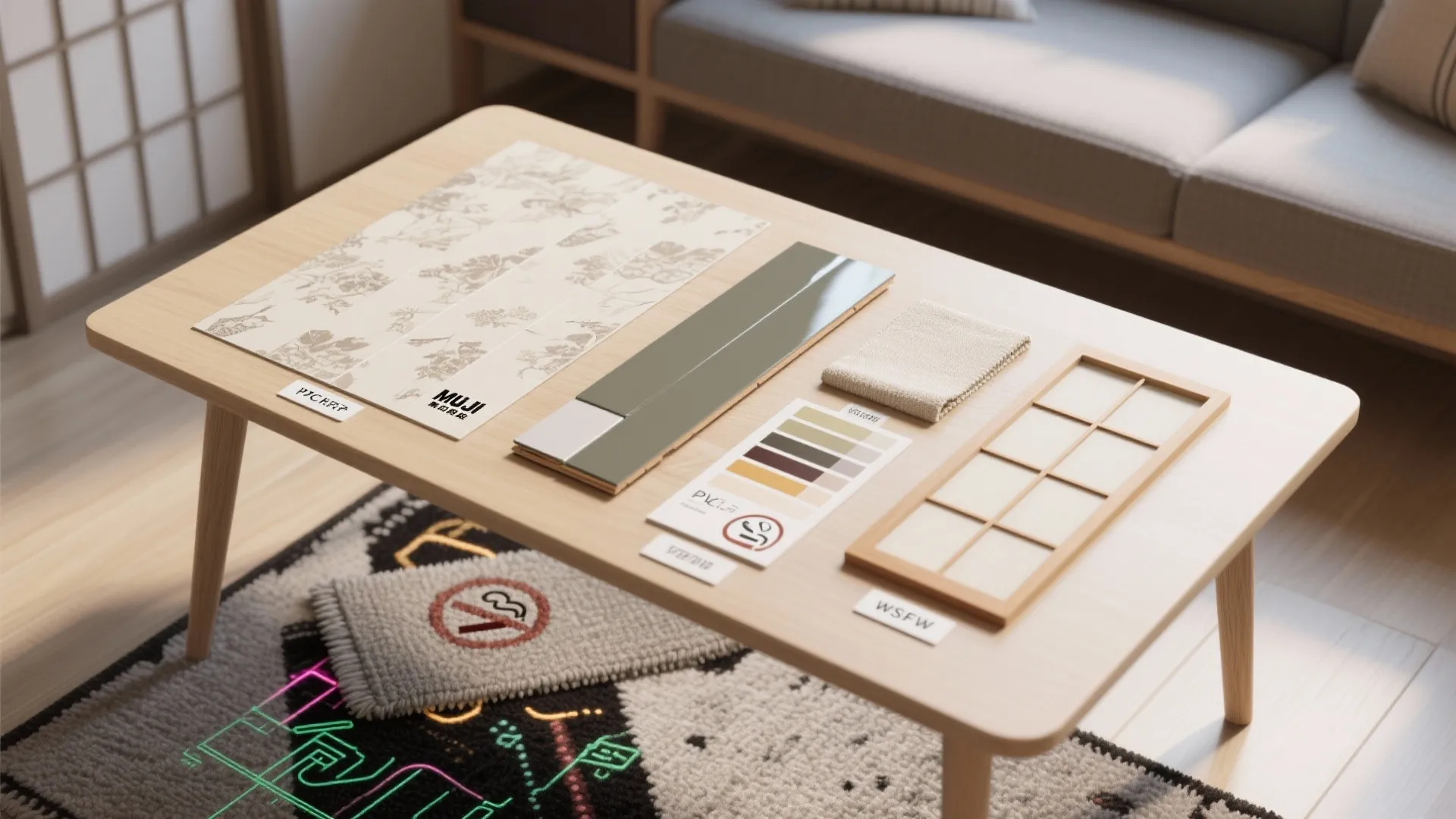 Tips 2: マテリアルの選び方—1R設計は“拭ける面”を増やす