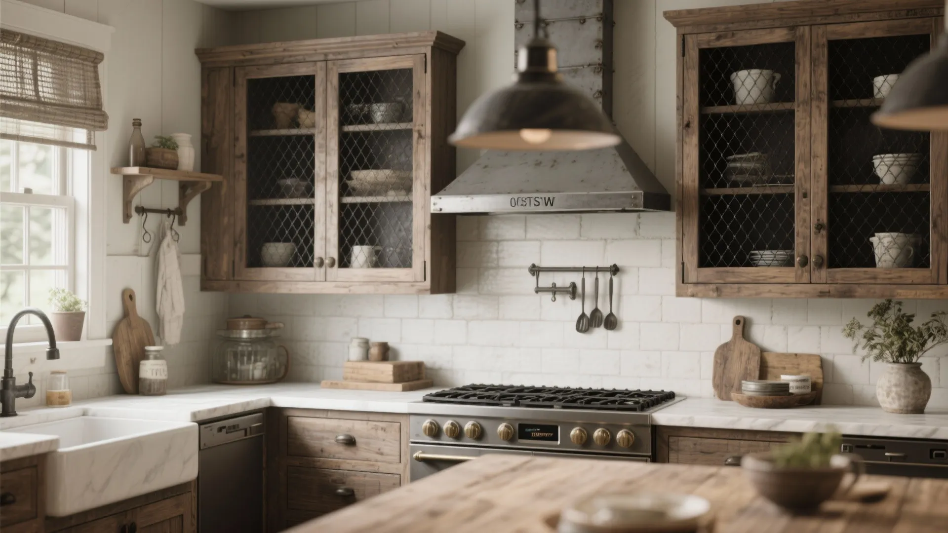 5. Open Frame with Wire Mesh