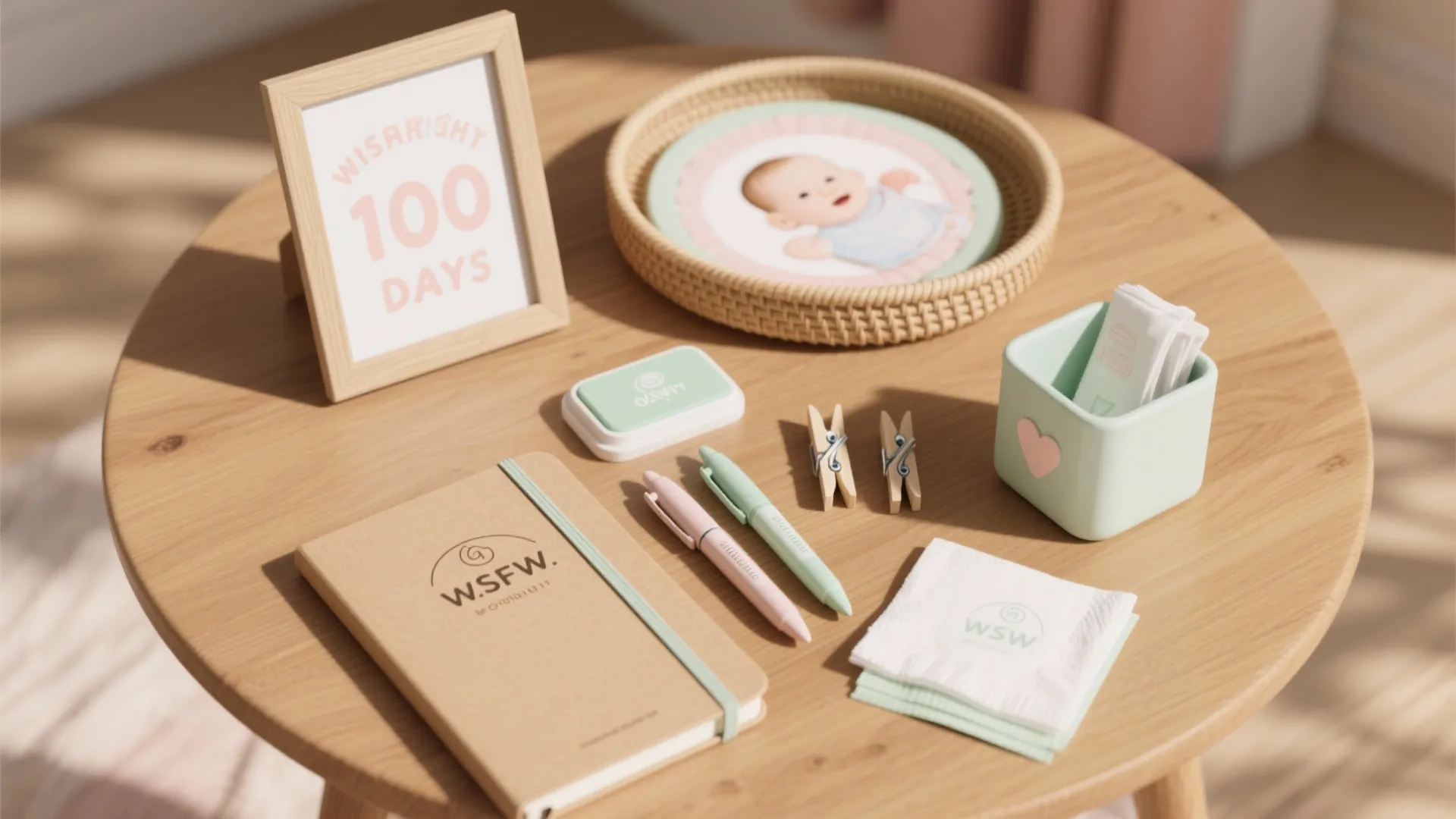 Interactive Wishes Corner (Prints, Notes, Polaroids)