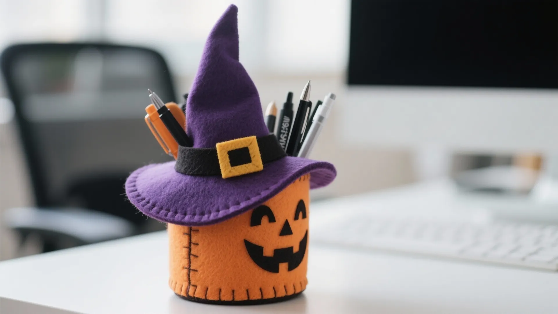 7. Witch Hat Pen Holder