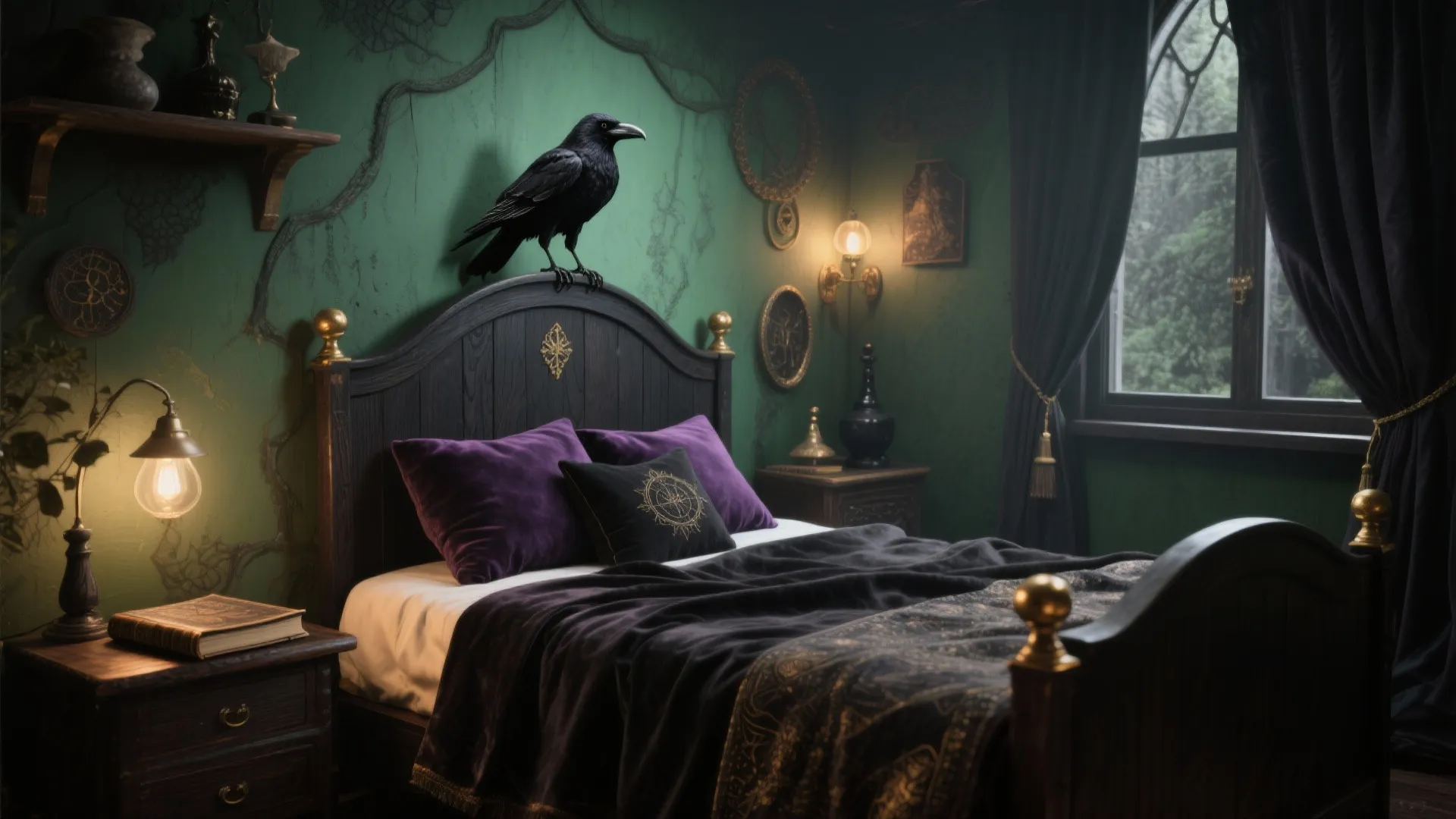 Witch Bedroom Decor: 5 Spellbinding Ideas: Create a moody, cozy witchy sanctuary in any small bedroom with five practical ideas I use in real projects.