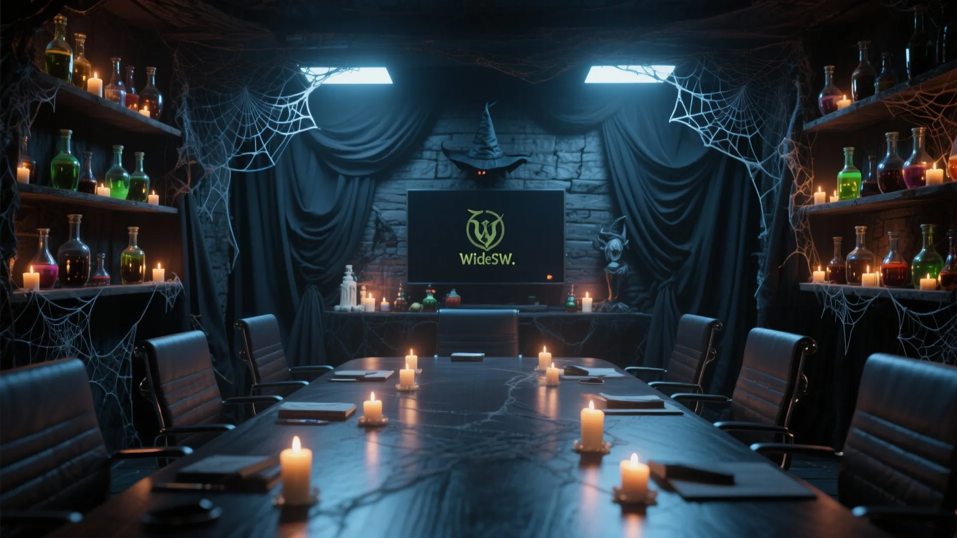 3. Themed Meeting Rooms