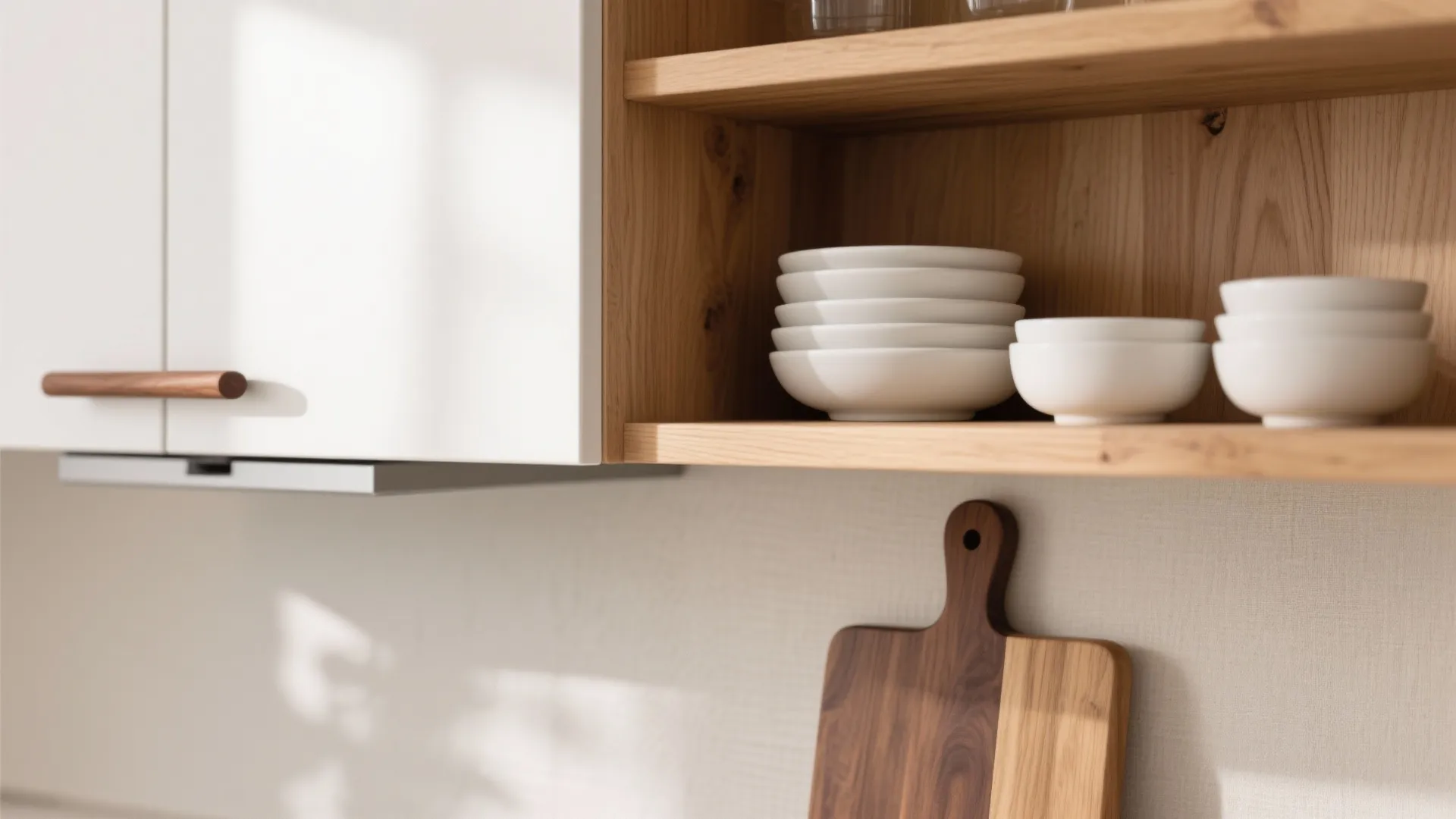 Wood Accents to Warm Up the Minimal