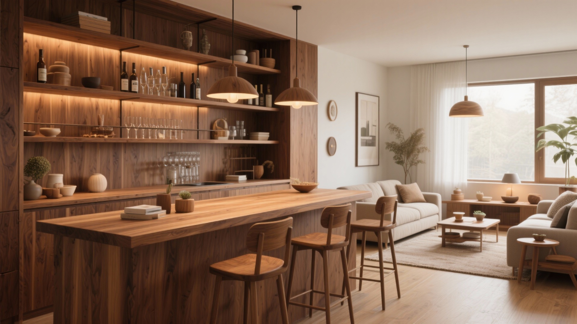 10 Stylish Bar Living Room Ideas