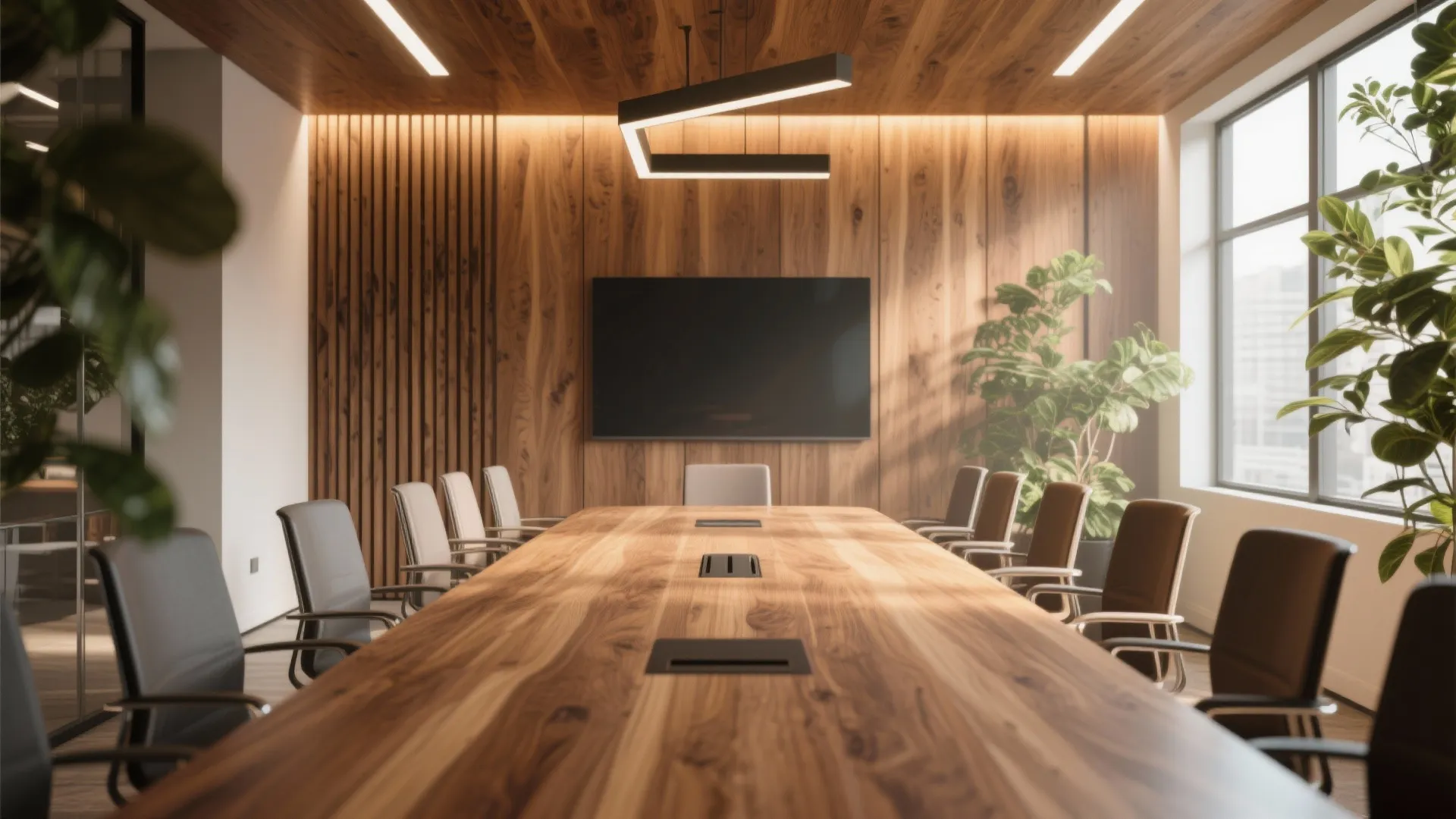 Wood Accents for Warmth